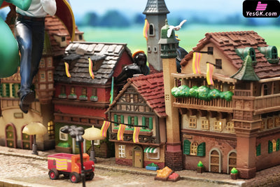 Howl’s Moving Castle Desktop Small Scene Series #6 Sophie and Howl Skywalk GK Statue - OPM Studio [Pre-Order] Miyazaki