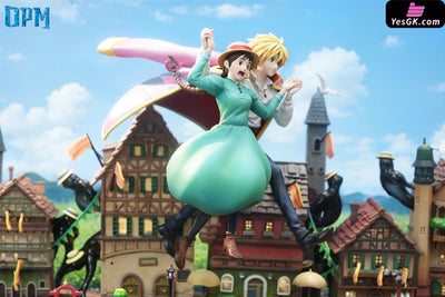 Howl’s Moving Castle Desktop Small Scene Series #6 Sophie and Howl Skywalk GK Statue - OPM Studio [Pre-Order] Deposit