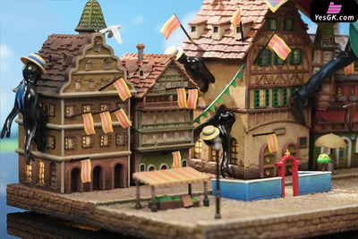 Howl’s Moving Castle Desktop Small Scene Series #6 Sophie and Howl Skywalk GK Statue - OPM Studio [Pre-Order] Miyazaki