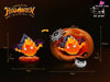 Howl’s Moving Castle Halloween Demon Pumpkin Calcifer GK Statue - ZJB Studio [Pre-Order] - Miyazaki Anime