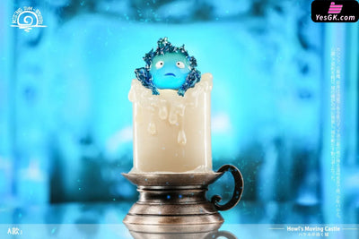 Howl’s Moving Castle Hayao Miyazaki Calcifer GK Statue - Rising Sun Studio [In-Stock] Full Payment / Blue Color / A