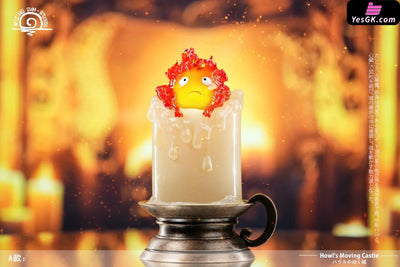 Howl’s Moving Castle Hayao Miyazaki Calcifer GK Statue - Rising Sun Studio [In-Stock] Full Payment / Red Color / A
