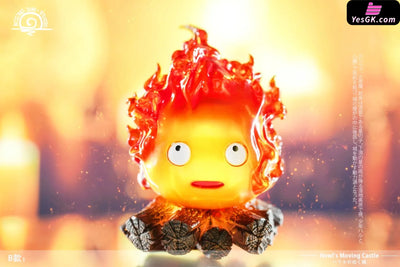Howl’s Moving Castle Hayao Miyazaki Calcifer GK Statue - Rising Sun Studio [In-Stock] Full Payment / Red Color / B