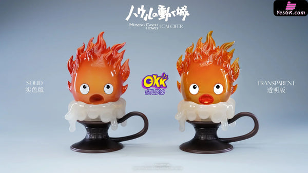 Howl’s Moving Castle Hayao Miyazaki Desktop Series #1 Candlestick Calcifer GK Statue - Okk Studio [Pre-Order] Miyazaki