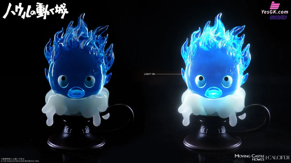 Howl’s Moving Castle Hayao Miyazaki Desktop Series #1 Candlestick Calcifer GK Statue - Okk Studio [Pre-Order] Miyazaki