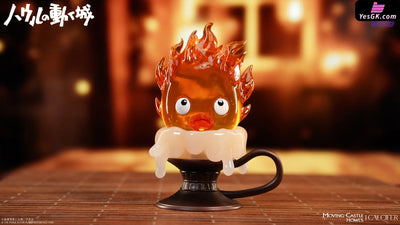 Howl’s Moving Castle Hayao Miyazaki Desktop Series #1 Candlestick Calcifer GK Statue - Okk Studio [Pre-Order] Deposit