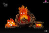 Howl’s Moving Castle Hayao Miyazaki Desktop Series Castle Calcifer GK Statue - ZJB Studio [Pre-Order] - Miyazaki Anime