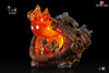 Howl’s Moving Castle Hayao Miyazaki Desktop Series Castle Calcifer GK Statue - ZJB Studio [Pre-Order] - Deposit / C