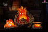 Howl’s Moving Castle Hayao Miyazaki Desktop Series Castle Calcifer GK Statue - ZJB Studio [Pre-Order] - Deposit / D