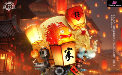 Howl’s Moving Castle Hayao Miyazaki New Year Calcifer GK Statue - Rising Sun Studio [Pre-Order] Miyazaki Anime