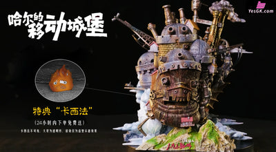 Howl’s Moving Castle Hayao Miyazaki Series A Walking Moving Castle GK Statue - ZJB Studio [Pre-Order] Miyazaki Anime