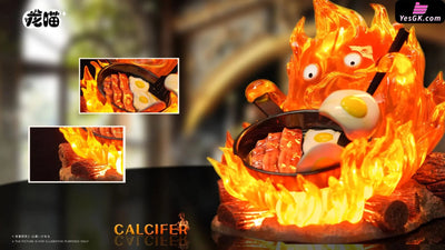 Howl’s Moving Castle Hayao Miyazaki Series Chef Calcifer GK Statue - Long Miao Studio [Pre-Order] Miyazaki Anime
