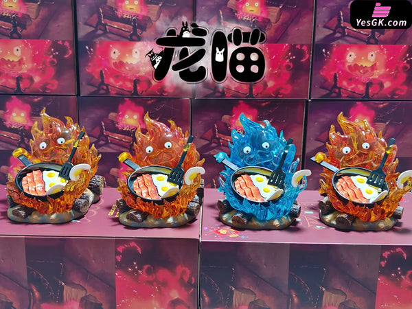 Howl’s Moving Castle Hayao Miyazaki Series Chef Calcifer GK Statue - Long Miao Studio [In-Stock] Miyazaki Anime