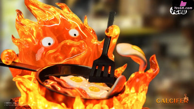 Howl’s Moving Castle Hayao Miyazaki Series Chef Calcifer GK Statue - Long Miao Studio [Pre-Order] Miyazaki Anime