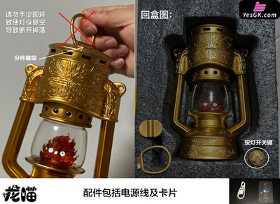 Howl’s Moving Castle Hayao Miyazaki Series Kerosene Lamp Calcifer GK Statue - Long Miao Studio [In-Stock] Miyazaki Anime