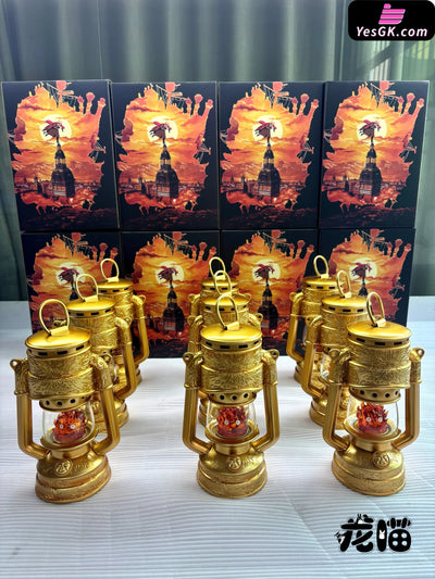 Howl’s Moving Castle Hayao Miyazaki Series Kerosene Lamp Calcifer GK Statue - Long Miao Studio [In-Stock] Miyazaki Anime