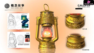 Howl’s Moving Castle Hayao Miyazaki Series Kerosene Lamp Calcifer GK Statue - Long Miao Studio [Pre-Order] Miyazaki