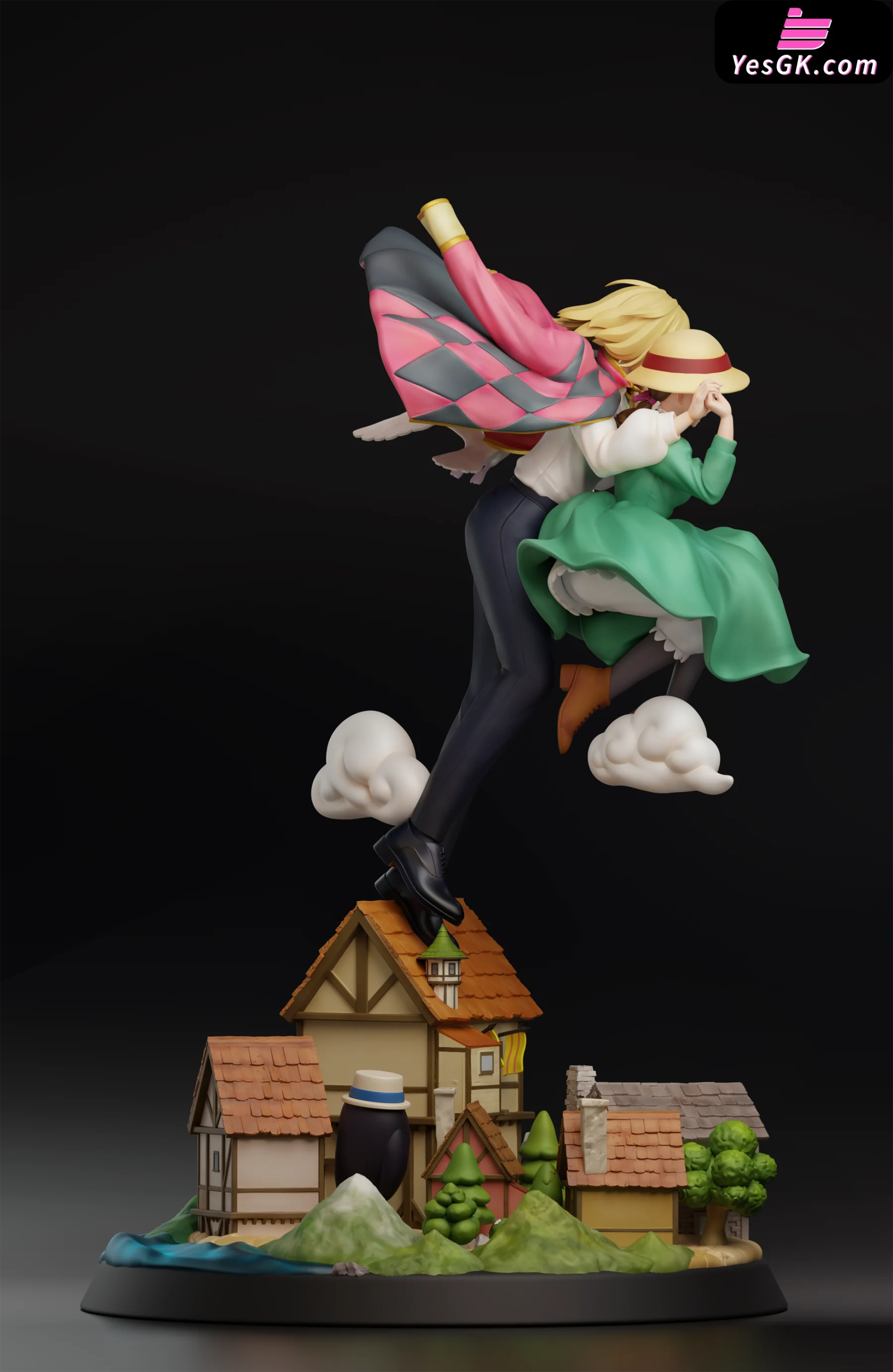 Howl’s Moving Castle Howl Sophie Statue - Chao She Studio [Pre-Order] Miyazaki Anime