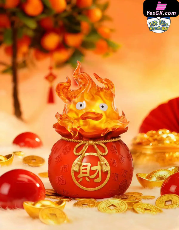 Howl’s Moving Castle Lucky Bag Calcifer GK Statue - Hit Face Studio [In-Stock] - Miyazaki Anime