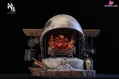 Howl’s Moving Castle Meet The Series Fire On Tongue Resin Statue - Shen Yin Studio [Pre-Order]