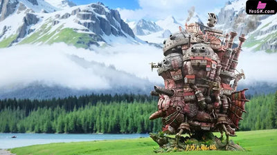 Howl’s Moving Castle Miyazaki Desktop Series 009 Moving Castle GK Statue - OPM Studio [Pre-Order] Miyazaki Anime