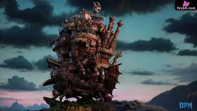 Howl’s Moving Castle Miyazaki Desktop Series 009 Moving Castle GK Statue - OPM Studio [Pre-Order] Miyazaki Anime