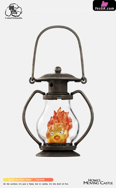 Howl’s Moving Castle Oil Lamp Calcifer GK Statue - Come On Studio [Pre-Order] Miyazaki Anime