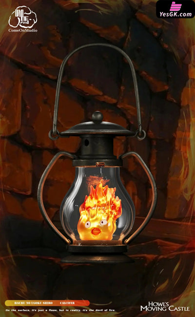 Howl’s Moving Castle Oil Lamp Calcifer GK Statue - Come On Studio [Pre-Order] Miyazaki Anime