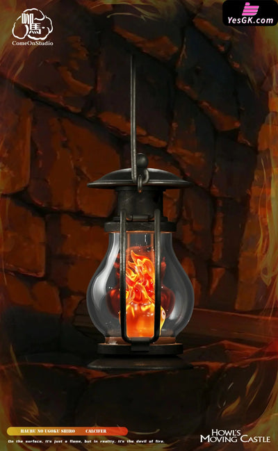 Howl’s Moving Castle Oil Lamp Calcifer GK Statue - Come On Studio [Pre-Order] Miyazaki Anime