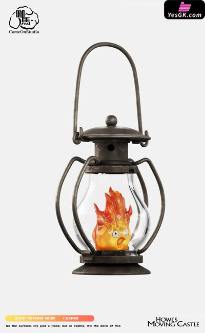 Howl’s Moving Castle Oil Lamp Calcifer GK Statue - Come On Studio [Pre-Order] Miyazaki Anime