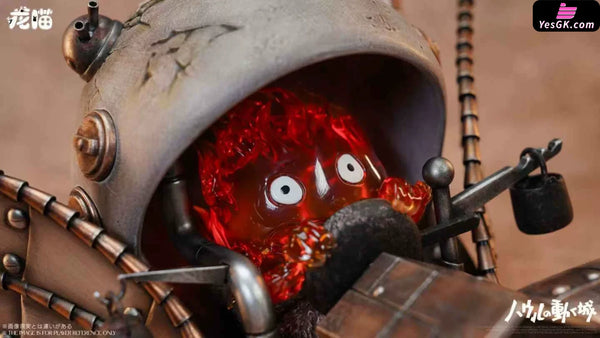Howl’s Moving Castle Racer Calcifer GK Statue - Long Miao Studio [Pre-Order] - Miyazaki Anime