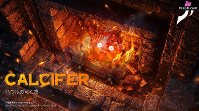 Howl’s Moving Castle Shocked Calcifer GK Statue - Ji Studio [Pre-Order] Deposit Miyazaki Anime