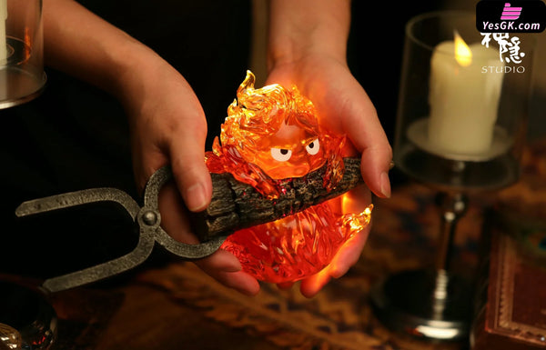 Howl’s Moving Castle The Pact Tome Calcifer GK Statue Shen Yin Studio [Pre Order] Miyazaki Anime