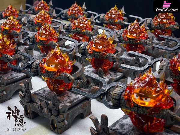 Howl’s Moving Castle The Pact Tome Calcifer GK Statue Shen Yin Studio [In Stock] Miyazaki Anime