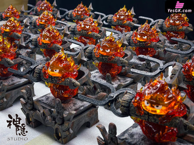 Howl’s Moving Castle The Pact Tome Calcifer GK Statue Shen Yin Studio [In Stock] Miyazaki Anime
