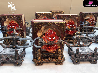 Howl’s Moving Castle The Pact Tome Calcifer GK Statue - Shen Yin Studio [In-Stock] Miyazaki Anime