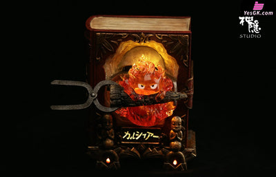 Howl’s Moving Castle The Pact Tome Calcifer GK Statue Shen Yin Studio [Pre Order] Miyazaki Anime