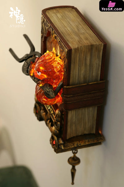 Howl’s Moving Castle The Pact Tome Calcifer GK Statue Shen Yin Studio [Pre Order] Miyazaki Anime