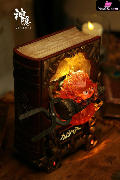 Howl’s Moving Castle The Pact Tome Calcifer GK Statue Shen Yin Studio [Pre Order] Miyazaki Anime