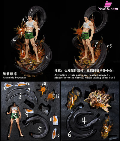 HUNTER×HUNTER Hunter Series #1 Black Gon Freecss GK Statue - HXHENG Studio & CHENG Studio [In-Stock] Others