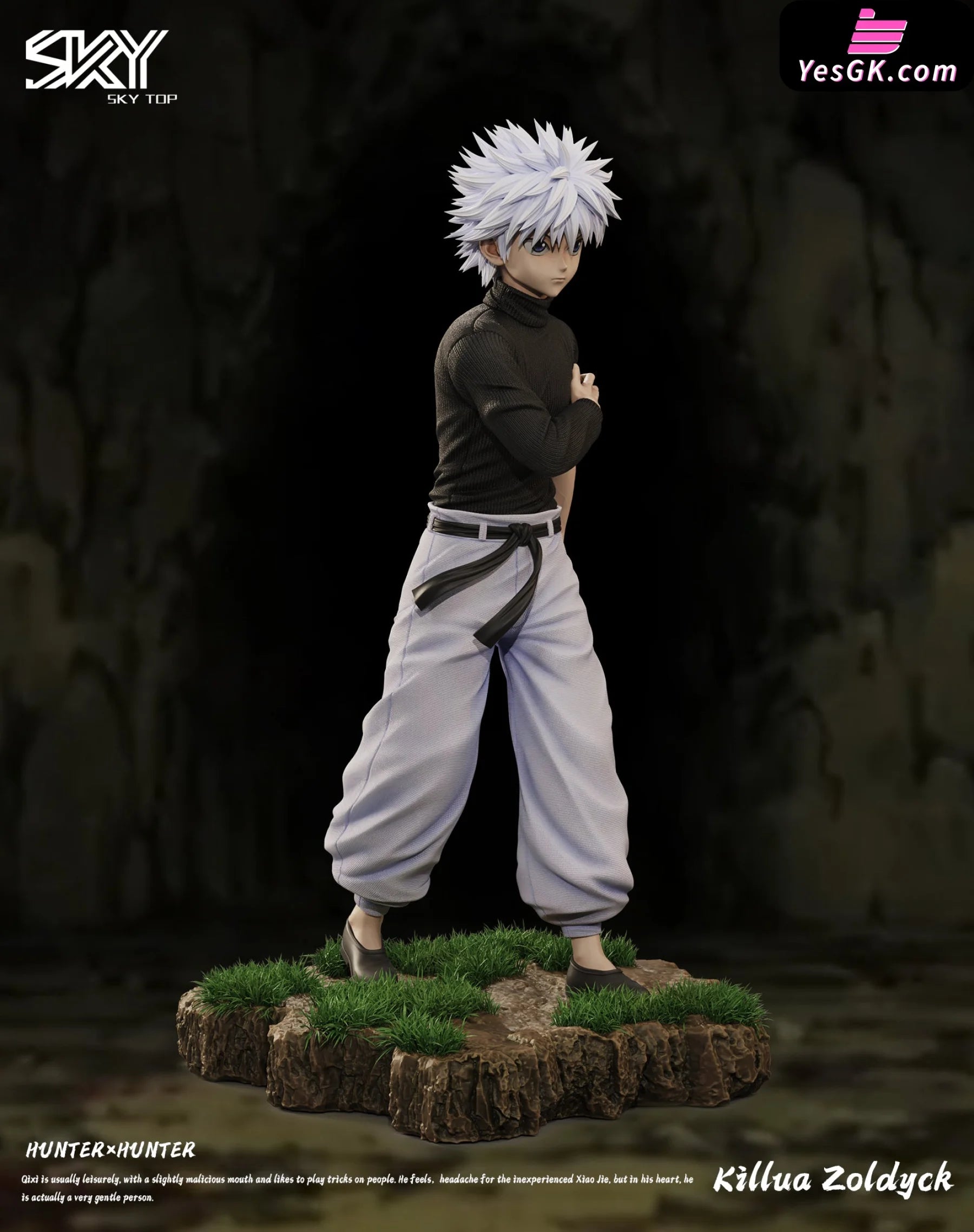 Hunterxhunter Killua Zoldyck Resin Statue - Sky Top Studio [Pre-Order] Hunter X