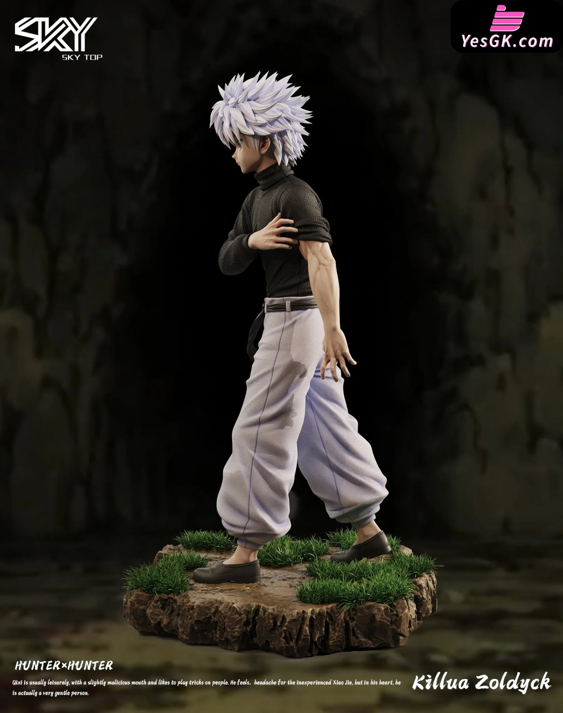 Hunterxhunter Killua Zoldyck Resin Statue - Sky Top Studio [Pre-Order] Hunter X