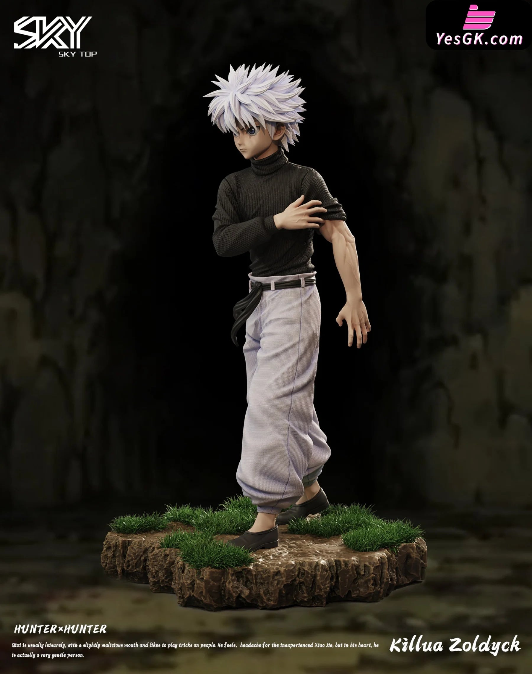 Hunterxhunter Killua Zoldyck Resin Statue - Sky Top Studio [Pre-Order] Hunter X