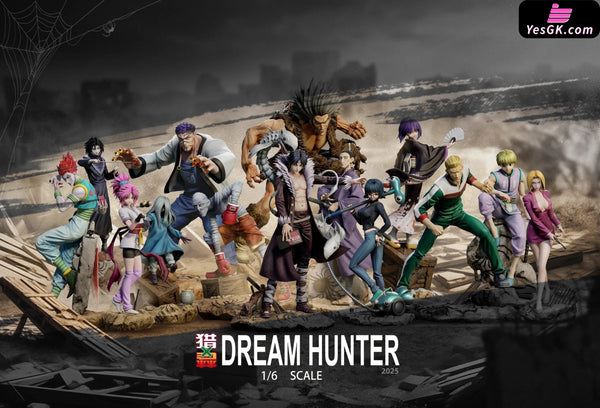 HXH 1/6 Phantom Troupe GK Statue - DREAM HUNTER Studio [Pre-Order] Deposit / Chrollo Lucilfer HxH