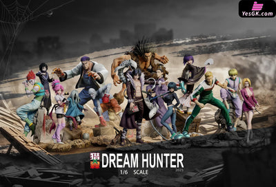 HXH 1/6 Phantom Troupe GK Statue - DREAM HUNTER Studio [Pre-Order] Deposit / Chrollo Lucilfer HxH