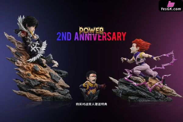 HxH Anniversary Battle Limited Edition Hisoka Chrollo Lucilfer Statue - Power Studio [Pre-Order] HxH