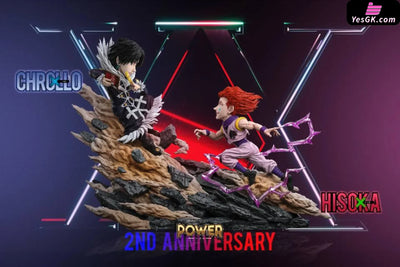 HxH Anniversary Battle Limited Edition Hisoka Chrollo Lucilfer Statue - Power Studio [Pre-Order] Deposit / Hisoka