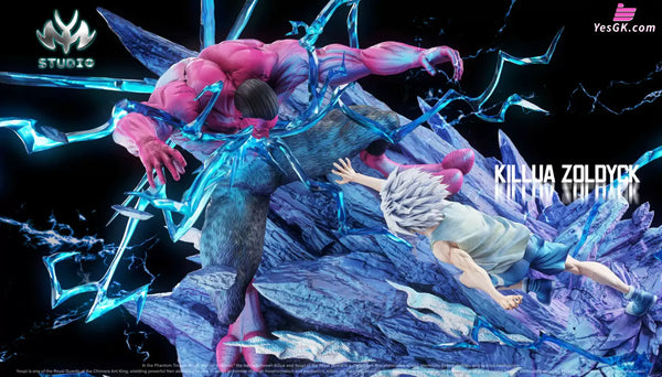 HxH Battle Series #1 Killua VS Menthuthuyoupi Statue - MY Studio [Pre-Order] - HxH