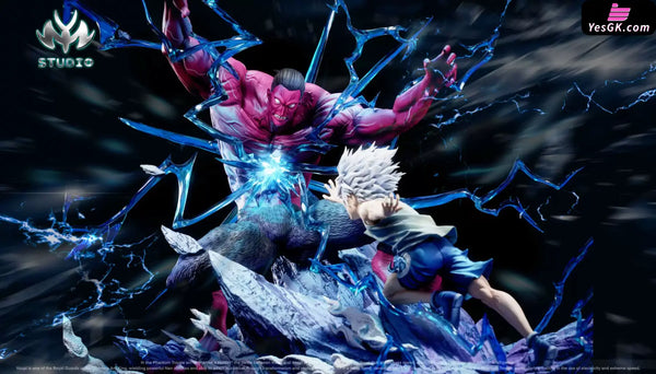 HxH Battle Series #1 Killua VS Menthuthuyoupi Statue - MY Studio [Pre-Order] - HxH