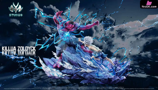 HxH Battle Series #1 Killua VS Menthuthuyoupi Statue - MY Studio [Pre-Order] - HxH
